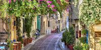 Plaka neighborhood in Athens, Greece