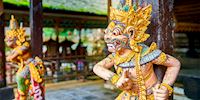 Traditional figures in Bali, Indonesia