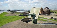 Tilbury Fort guns in Essex